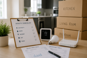 How to Setup Utilities when moving to the US
