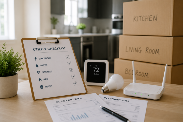 How to Setup Utilities when moving to the US